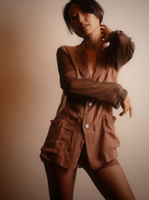 Load image into Gallery viewer, Comme des Garçons Fall 1993 Sheer Silk Button Down