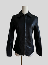 Load image into Gallery viewer, Y2K Philosophy di Alberta Ferretti Leather Jacket