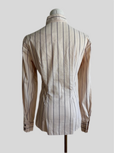 Load image into Gallery viewer, Y2K Philosophy di Alberta Ferretti Velvet Button Down Shirt