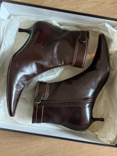 Load image into Gallery viewer, 90s Celine Leather Ankle Boots