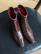 Load image into Gallery viewer, 90s Celine Leather Ankle Boots