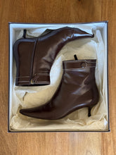 Load image into Gallery viewer, 90s Celine Leather Ankle Boots