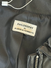 Load image into Gallery viewer, Y2K Philosophy di Alberta Ferretti Leather Jacket