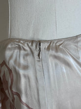 Load image into Gallery viewer, Y2K Krizia Painted Graphic Satin Skirt