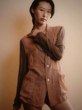 Load image into Gallery viewer, Comme des Garçons Fall 1993 Sheer Silk Button Down