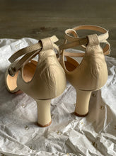 Load image into Gallery viewer, 90s Donna Karan Leather Strappy Heels
