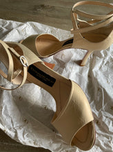 Load image into Gallery viewer, 90s Donna Karan Leather Strappy Heels
