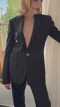 Load and play video in Gallery viewer, 90s Ralph Lauren Pinstripe Pantsuit

